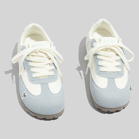Damen Sneakers mit innovativen Tierapplikationen und bequemer Dämpfung EB