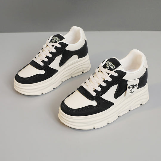 Damen Sportliche Chunky Sneakers mit dämpfendem Sohlenprofil und modischem Design EB
