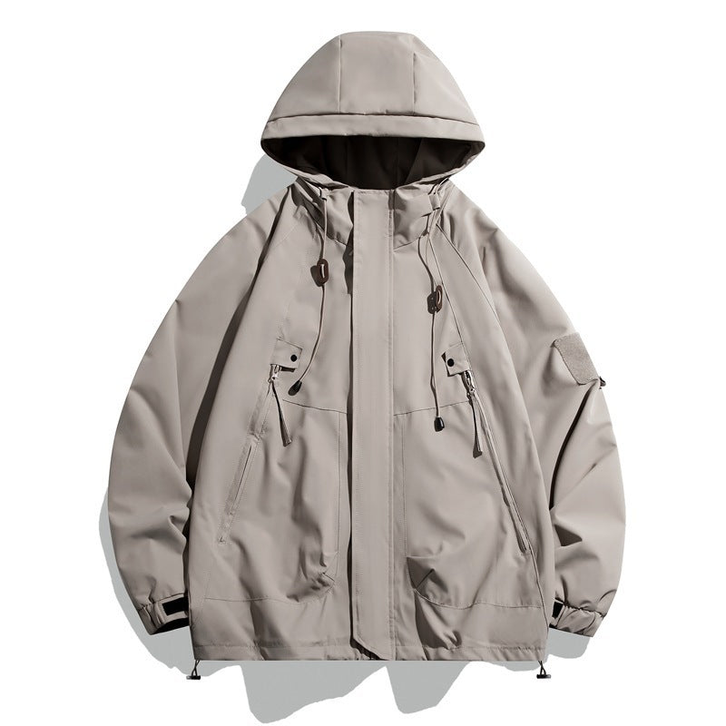 Damen technische Funktionsjacke mit verstellbarem Kapuzensystem und robustem Wetterschutz EB