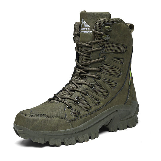 Damen Robuste Outdoor-Wanderstiefel mit rutschfester Sohle und isolierendem Innenfutter EB