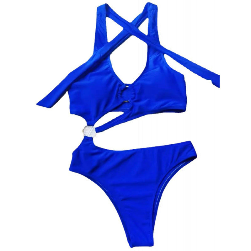 Damen Designer-Badeanzug mit einzigartigem Schnitt EB
