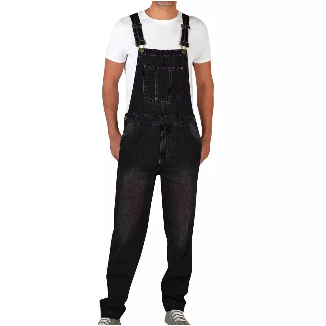 Herren Lässige Latzhose EB