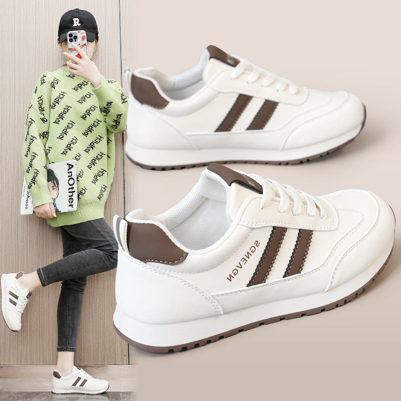 Damen Sportliche Sneakers mit atmungsaktiver Obermaterialstruktur und rutschfester Sohle EB