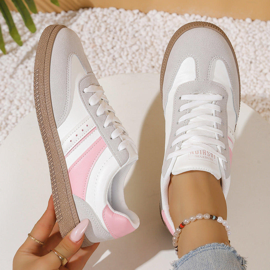 Damen Freizeit-Sneaker mit modernem Design und rutschfester Sohle EB