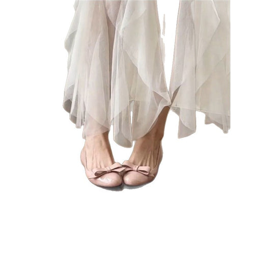 Damen Ballerinas mit dekorativer Schleifenapplikation EB