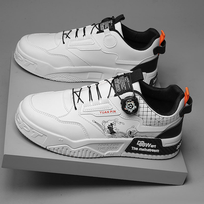 Damen Modische Sneakers mit innovativem Schnellschnürsystem und dämpfender Sohle EB