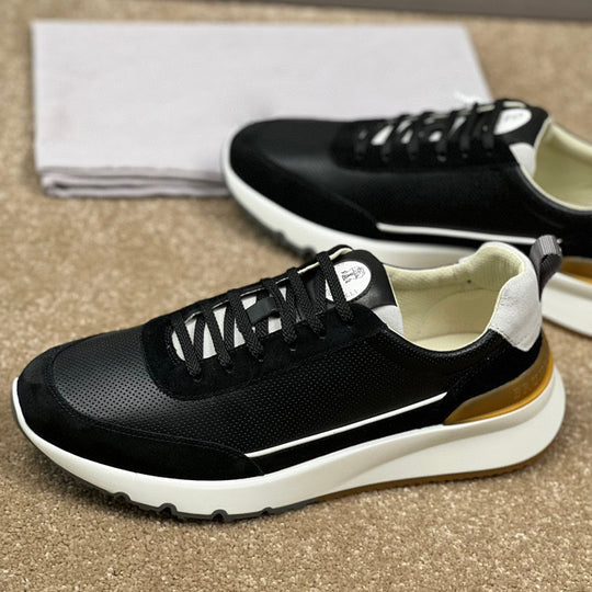 Damen Sportliche Sneaker mit atmungsaktiver Mesh-Oberfläche und dämpfender Sohle EB
