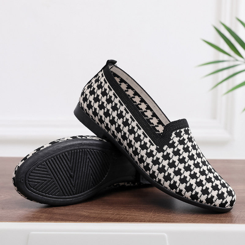 Damen elegante Mokassins mit rutschfester Sohle EB