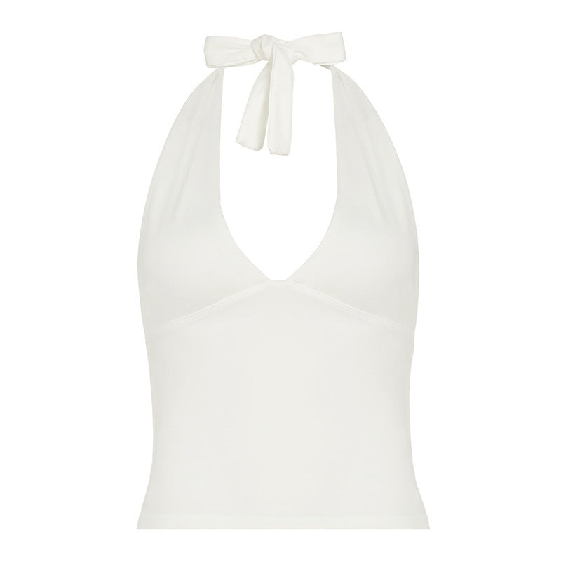 Damen Haltertop mit verspieltem Punkte-Design EB