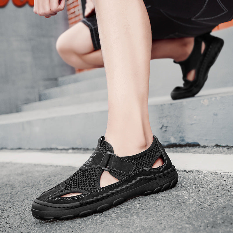 Damen Sportliche Aquaschuhe mit verstellbarem Riemen und rutschfester Sohle EB