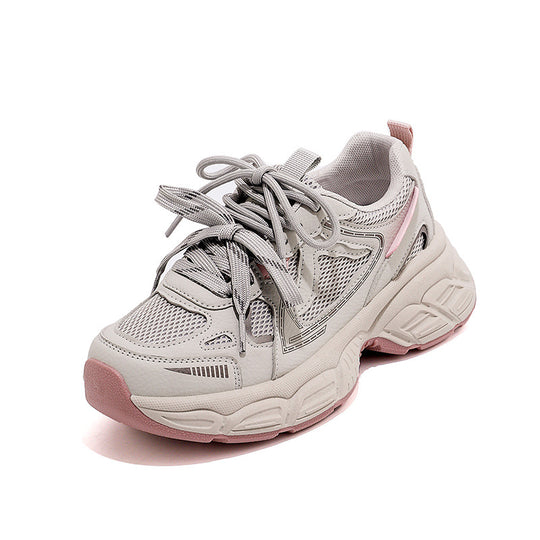 Damen Sportliche Sneakers mit atmungsaktiven Einsätzen und dämpfendem Komfort EB