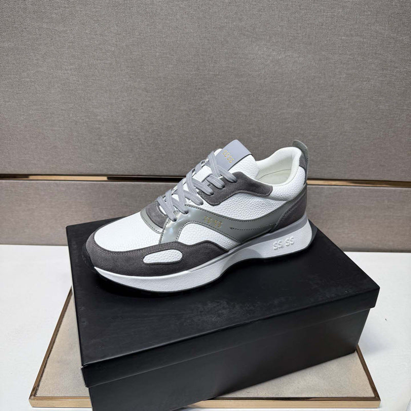 Damen Sportliche Freizeit Sneakers mit atmungsaktiver Mesh-Oberfläche und dämpfender Sohle EB