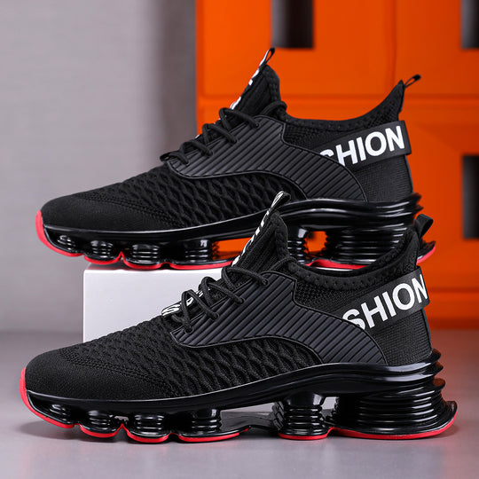 Damen Sportliche Sneakers mit atmungsaktivem Obermaterial und dämpfendem Sohlenprofil EB
