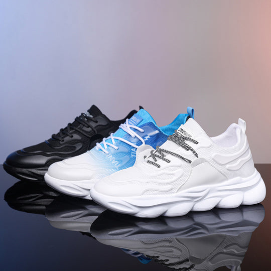 Damen Sportliche Sneakers mit atmungsaktivem Obermaterial und komfortabler Dämpfung EB