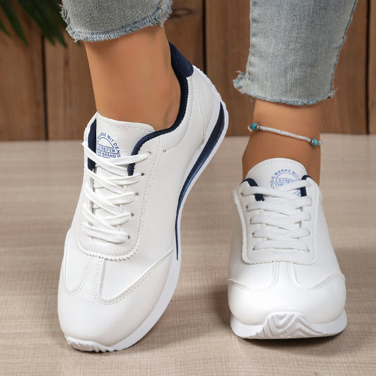 Damen Sportliche Lifestyle Sneakers mit hochwertigem Obermaterial und komfortablem Fußbett EB
