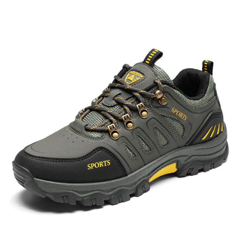 Herren Wanderschuhe mit rutschfester Profilsohle und atmungsaktivem Obermaterial EB