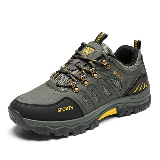 Herren Wanderschuhe mit rutschfester Profilsohle und atmungsaktivem Obermaterial EB