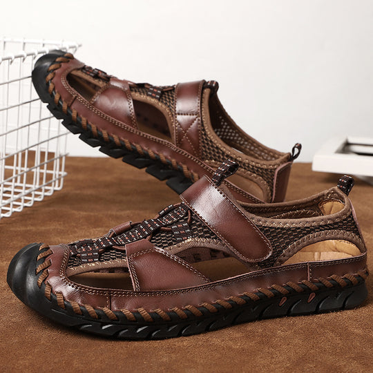 Herren Freizeit Sandalen mit ergonomischer Sohle EB