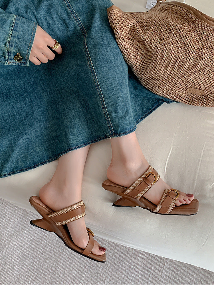 Damen elegante und bequeme Sling Sandalen EB