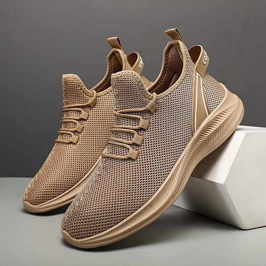Damen Leichte und atmungsaktive Lauf Sneakers mit elastischem Obermaterial EB