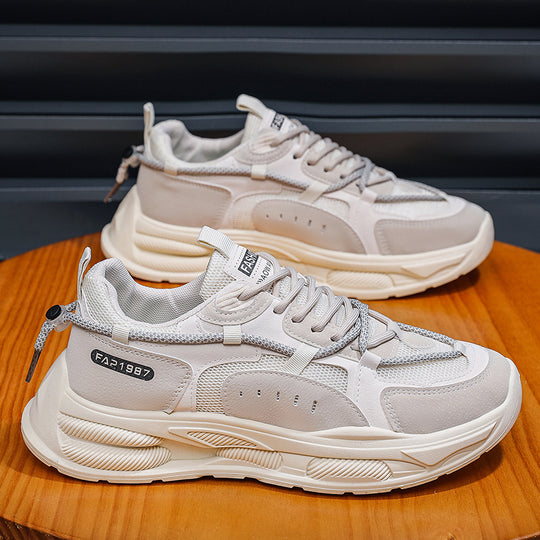 Damen Sportliche Sneakers mit luftdurchlässigem Mesh-Obermaterial und dämpfender Sohle EB