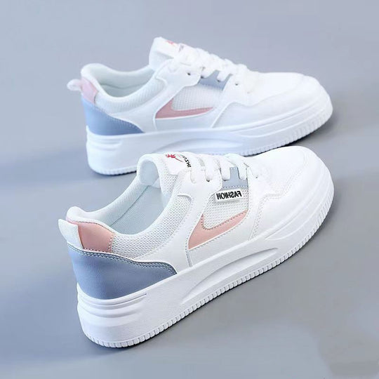 Damen Sportliche Sneaker mit modischen Farbakzenten und rutschfester Sohle EB