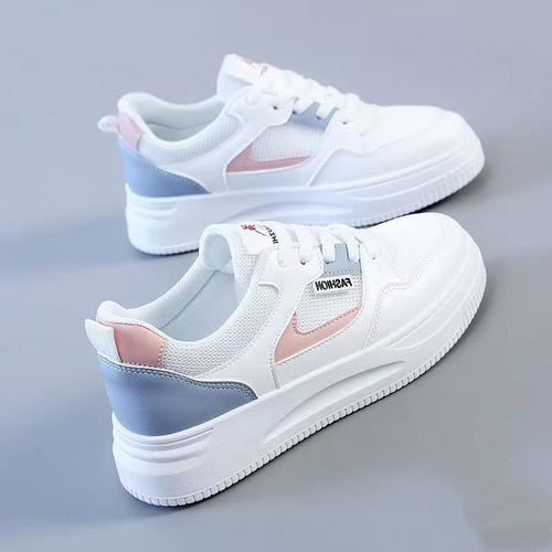 Damen Sportliche Sneaker mit modischen Farbakzenten und rutschfester Sohle EB