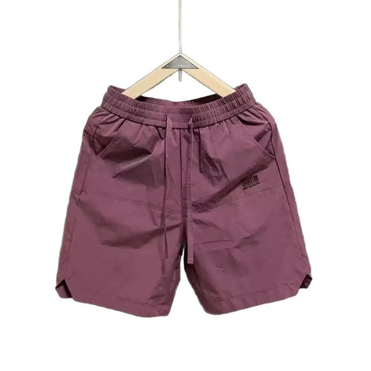 Herren lässige Sportshorts mit elastischem Bund und seitlichen Eingrifftaschen EB