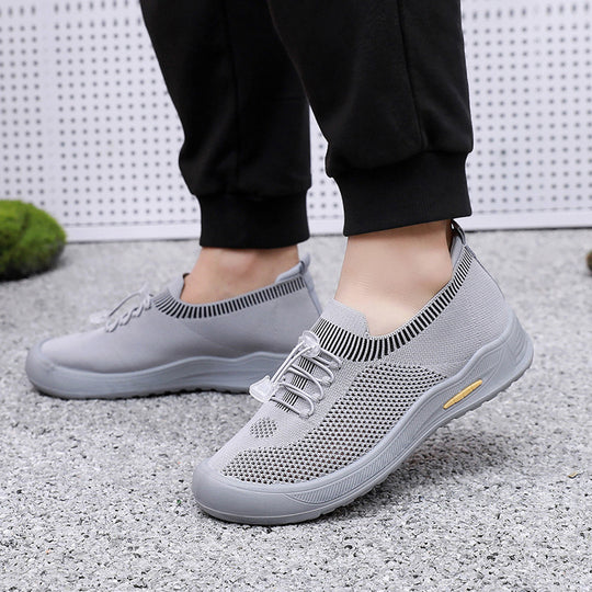 Damen Sportliche Freizeitschuhe mit elastischem Schnürsystem und rutschfester Sohle EB