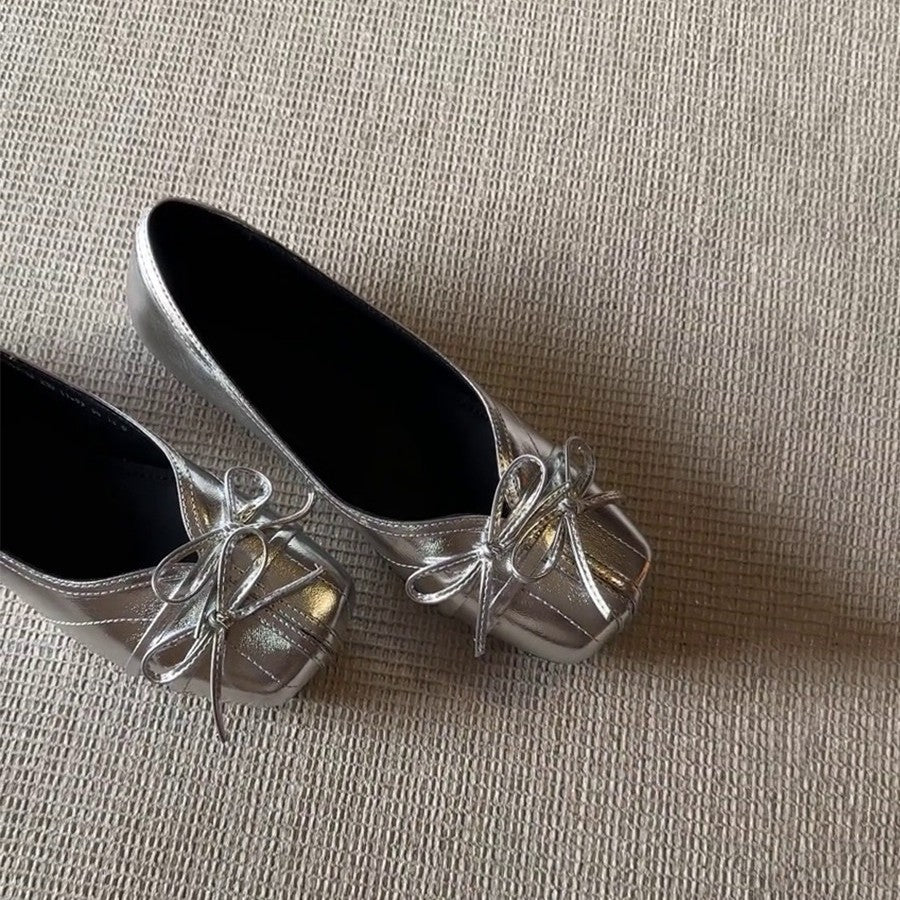 Damen Ballerinas mit verstellbarem Riemchen und bequemer Fersenpolsterung EB