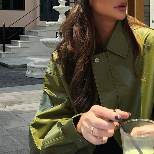 Damen lässige Oversized jacke EB