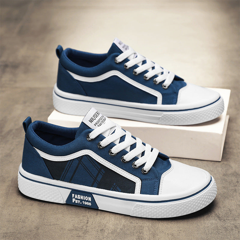 Damen Modische Low-Top Sneakers mit grafischen Akzenten EB