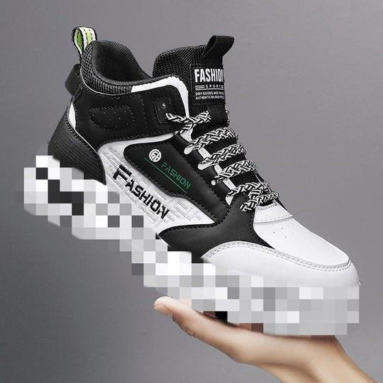 Damen Sportliche High-Top Sneaker mit modernem Sohlenprofil EB