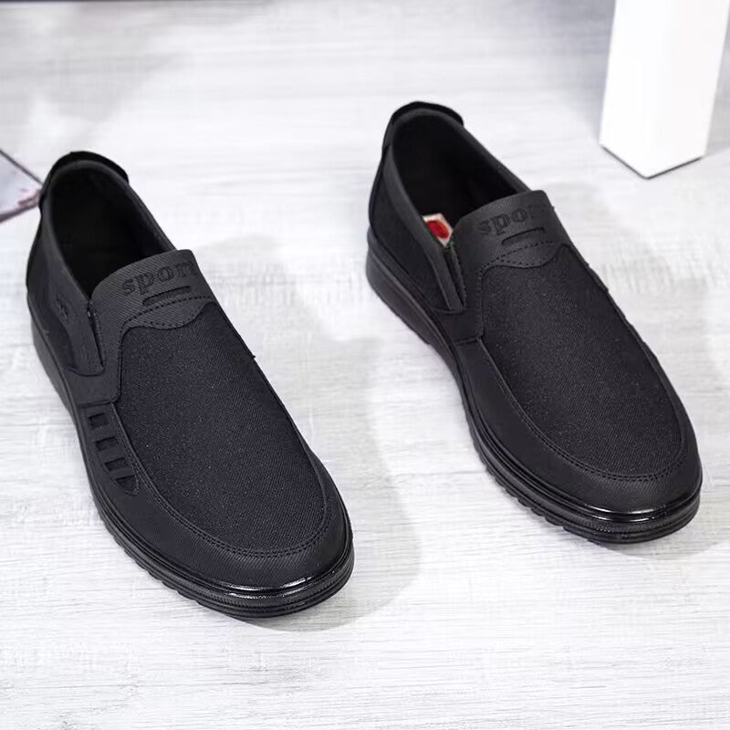 Damen sportliche Slip-On Sneakers mit atmungsaktivem Mesh-Obermaterial EB