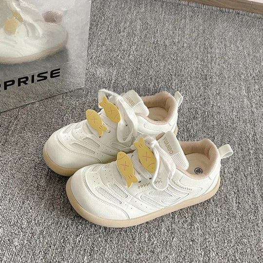 Damen Sportliche Sneaker mit verspielten Akzenten und atmungsaktiver Struktur EB
