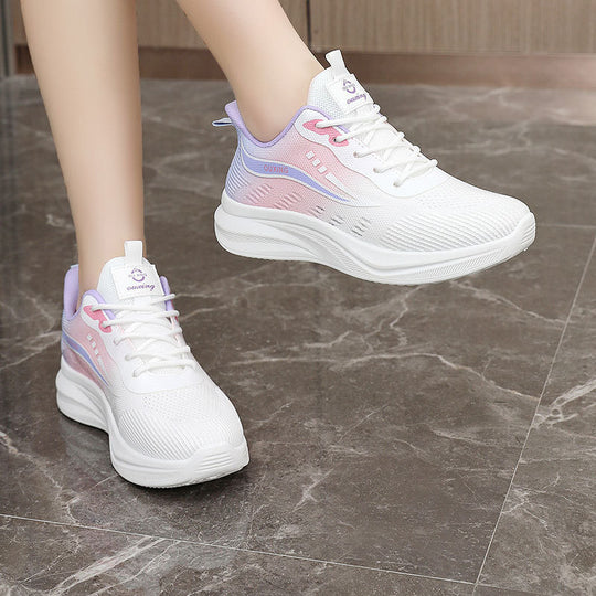 Damen Sportliche Leichtgewicht Sneakers EB