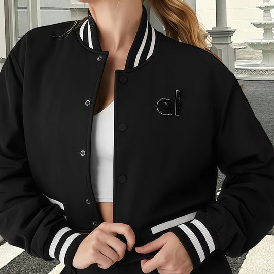 Damen sportliche Bomberjacke im modernen Design EB
