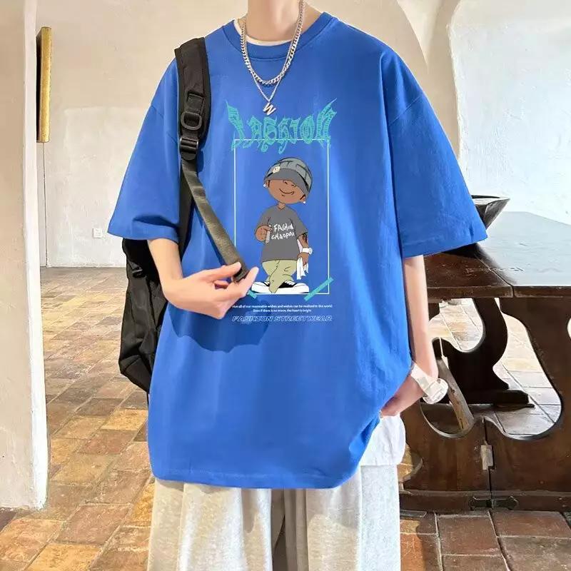 Damen oversized T-Shirt mit grafischem Print und lässigem Schnitt EB