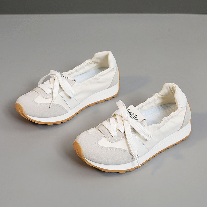 Damen Sportliche Sneakers mit elastischem Einstieg und dämpfender Laufsohle EB