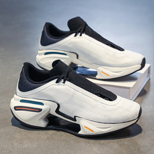 Herren moderne Sneaker mit skulpturierter Plateau-Performancesohle, nahtlosem Strickschaft und integrierter Fersenstütze EB