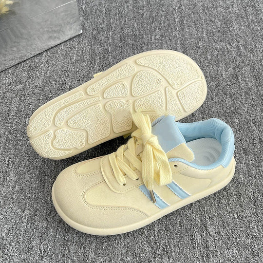 Damen modische Sneaker mit sportlichem Design und bequemer Dämpfung EB