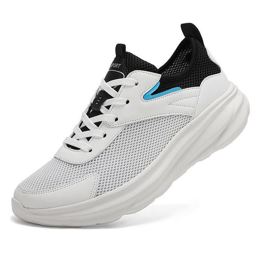 Damen Sportliche Freizeit-Sneaker mit atmungsaktivem Mesh-Obermaterial und rutschfester Sohle EB