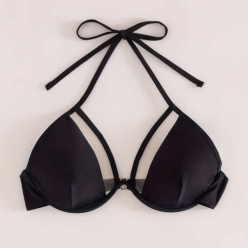 Damen Triangel-Bikini mit elegantem Mesh-Design EB
