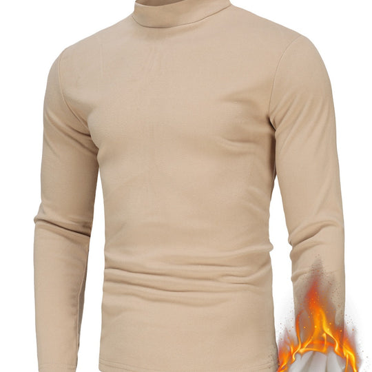 Herren Langärmliges Turtleneck Shirt mit atmungsaktivem Material EB