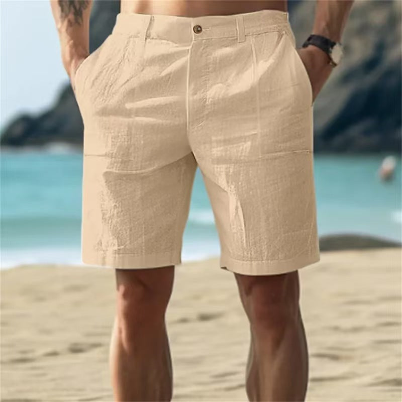Herren Badeshorts mit schnelltrocknendem Material und praktischen Seitentaschen EB