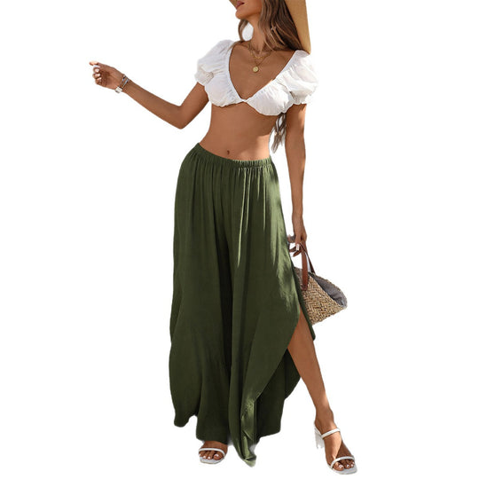 Damen Elegante und lässige Sommer-Hosen EB