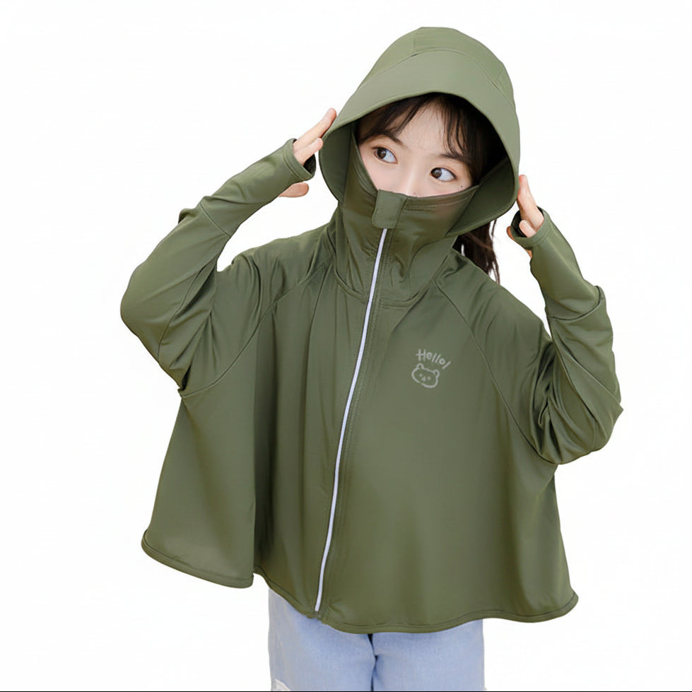 Damen leichte UV-Schutzjacke mit Reißverschluss EB