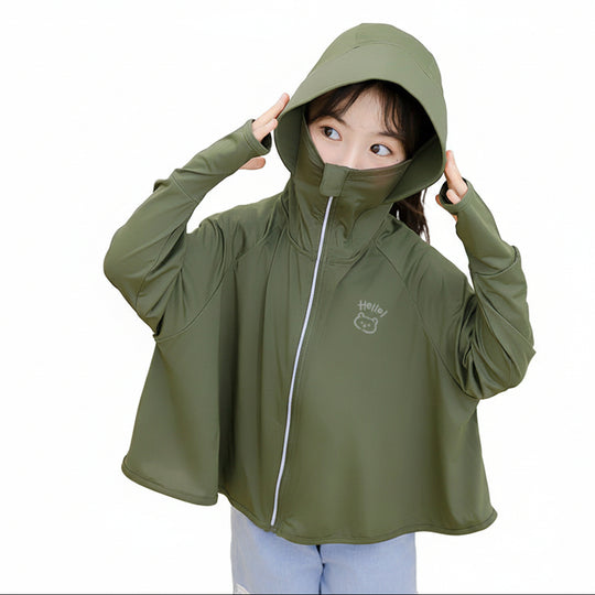Damen leichte UV-Schutzjacke mit Reißverschluss EB