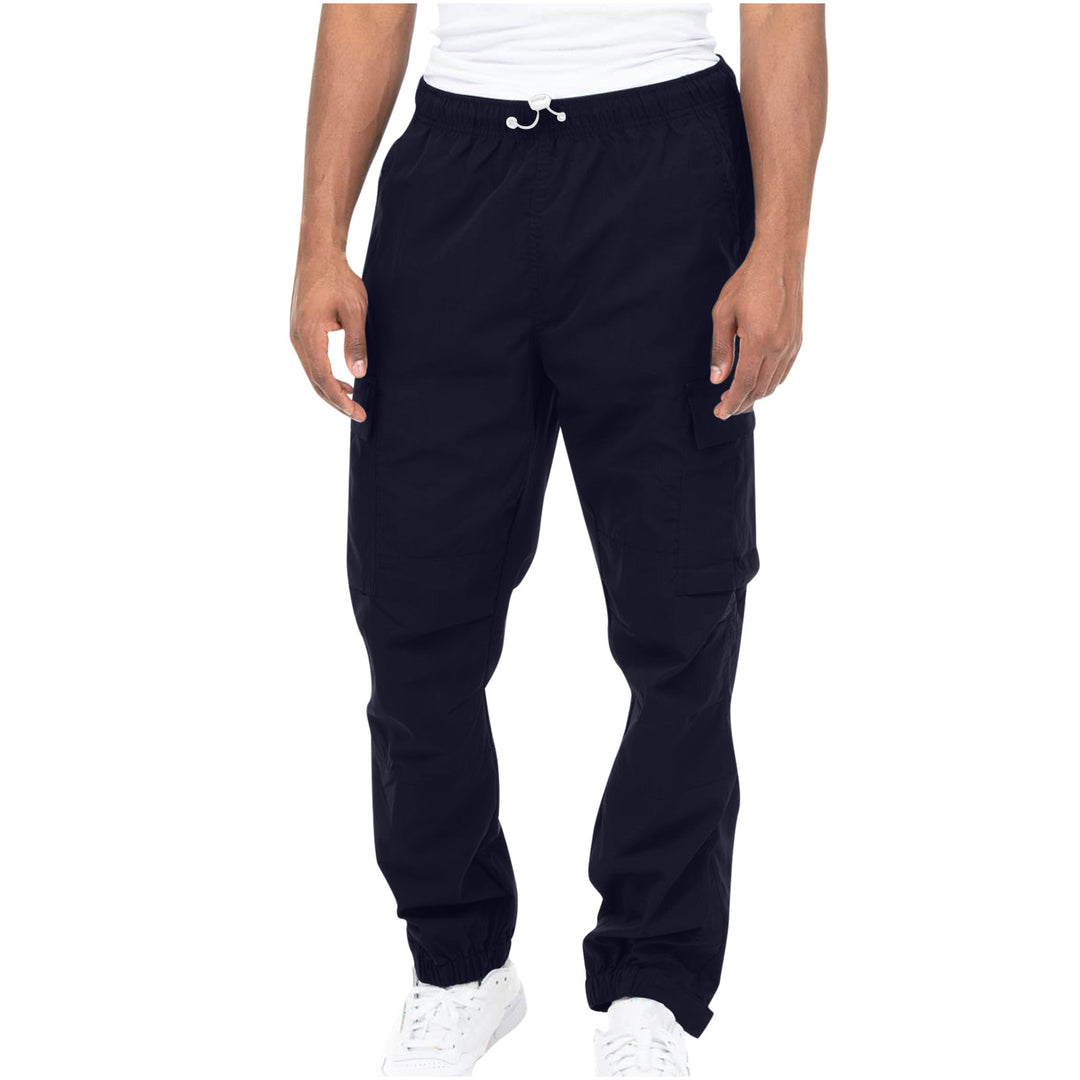 Herren Cargo-Hose mit elastischem Bund und praktischen Seitentaschen EB