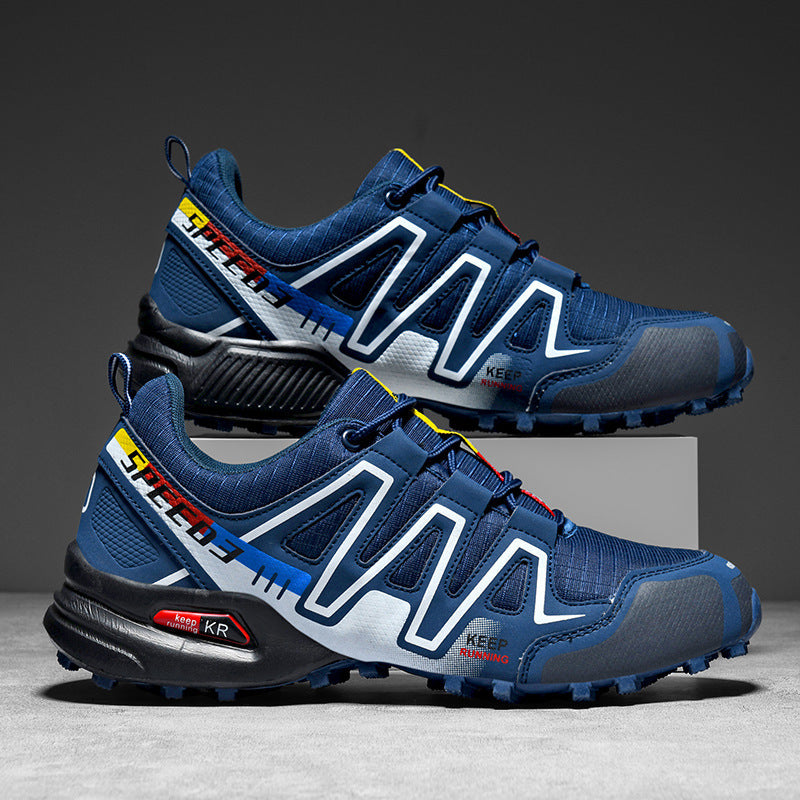 Damen Sportliche Trail-Sneakers mit rutschfester Sohle und atmungsaktivem Obermaterial EB
